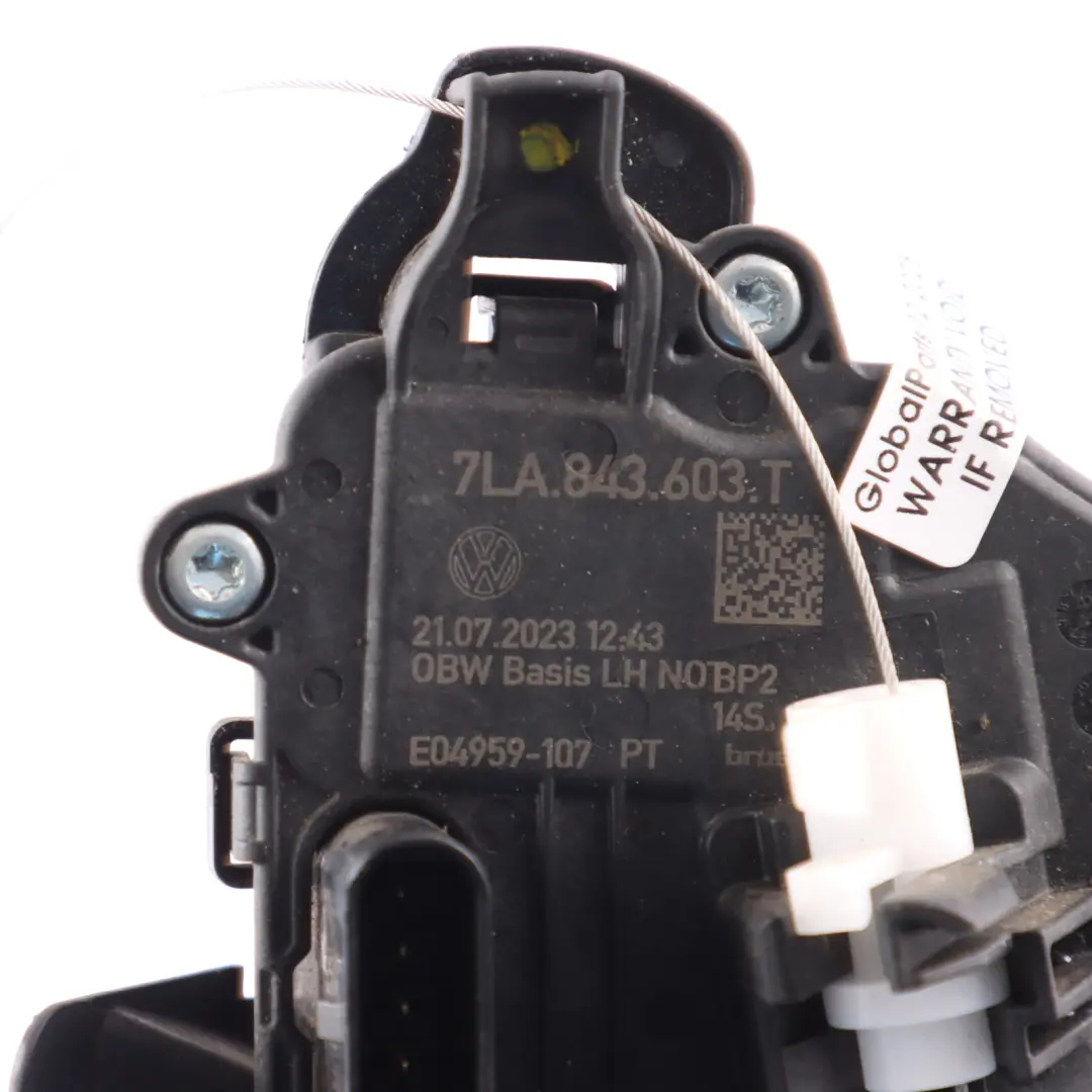 Sliding Door Rotary Lock Left N/S to Volkswagen Transporter T5 T6 Rear with Part number 7LA843603T Volkswagen Transporter T5 T6 Rear Sliding Door Rotary Lock Left N/S - SKU 7LA843603T - Part number 7LA843603T