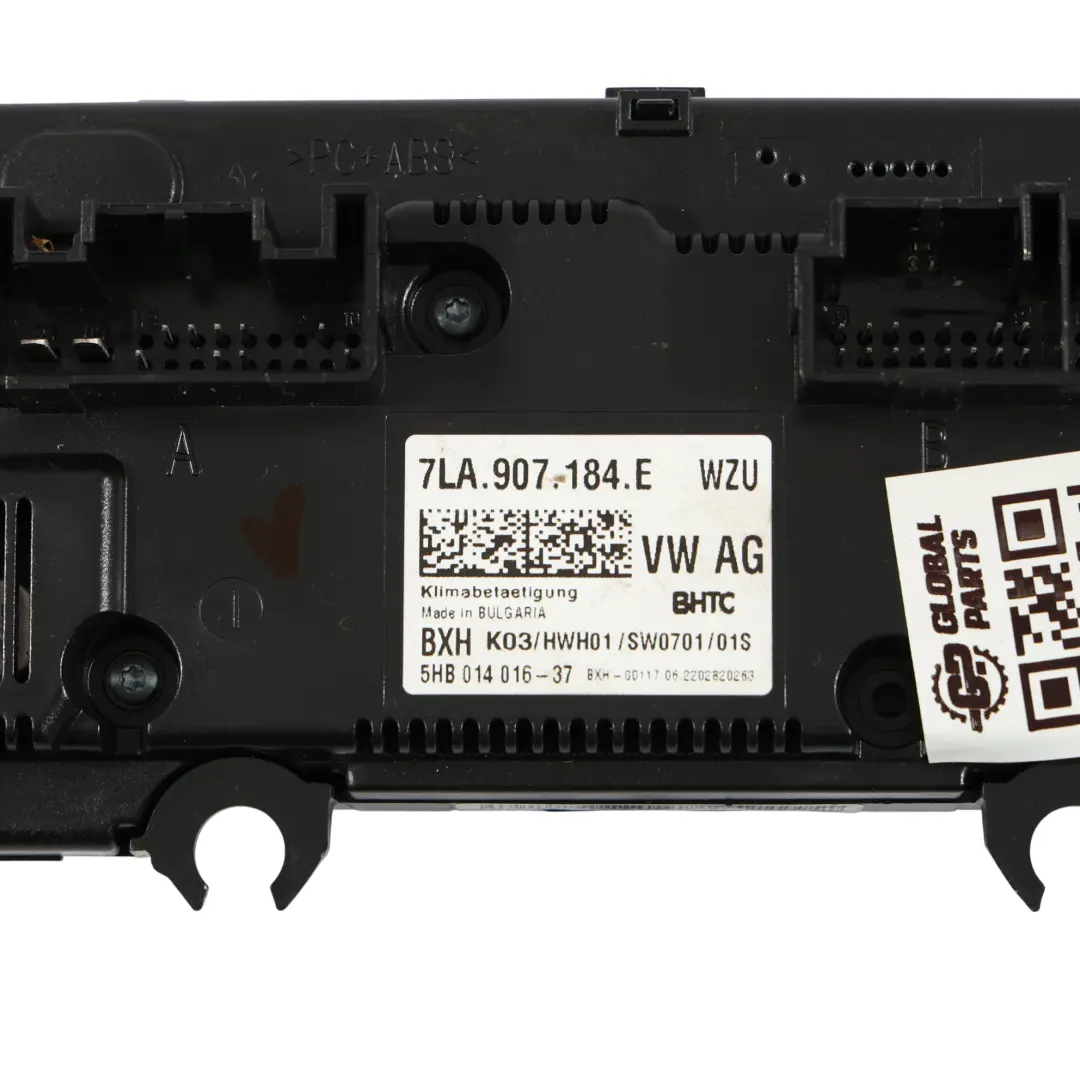 VW Transporter T6 Cruscotto Riscaldatore Clima Pannello Controllo A/C - SKU 7LA907184E - Numero di parte 7LA907184E