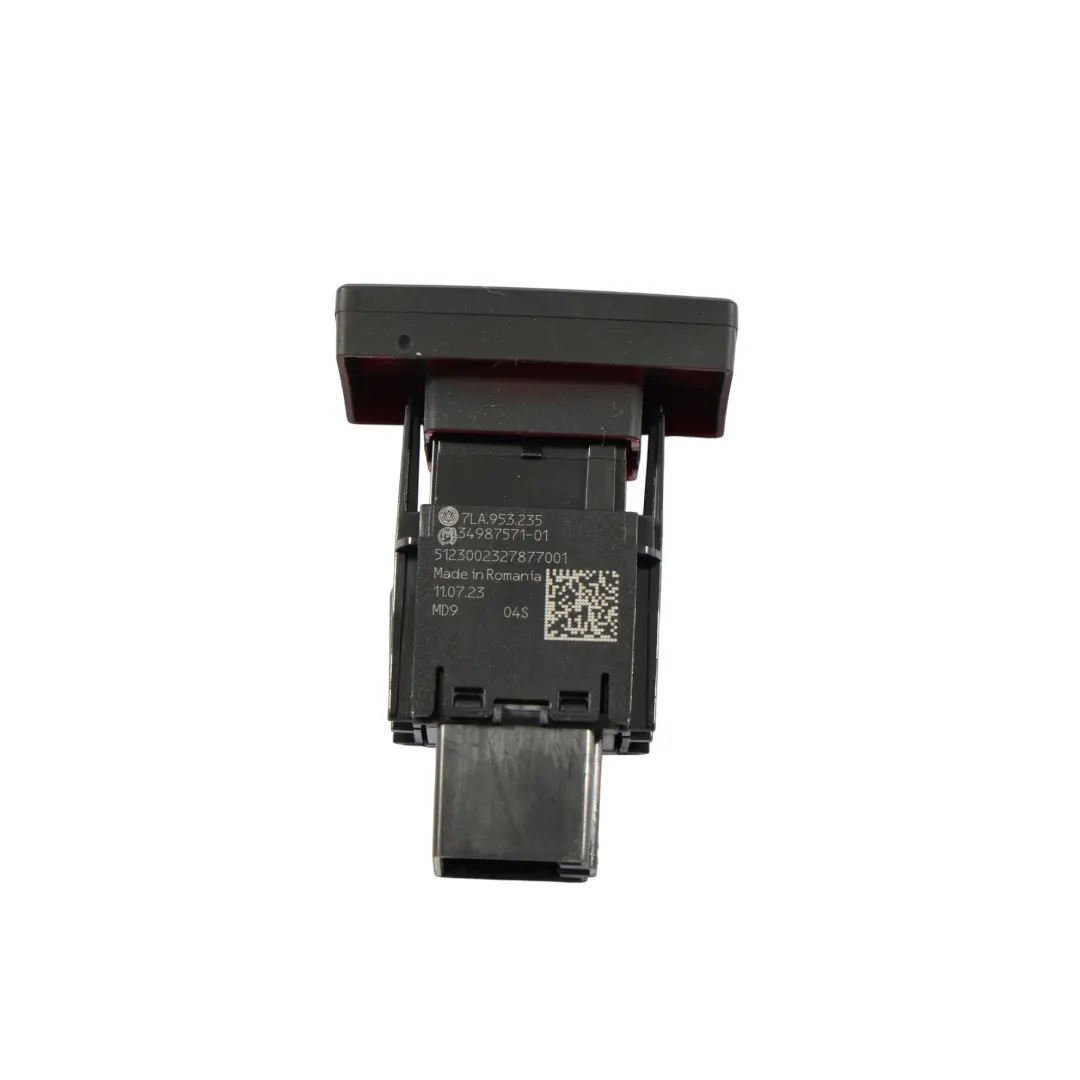 Hazard Button Push Switch Panel to VW Volkswagen Transporter T6 with Part number 7LA953235 VW Volkswagen Transporter T6 Hazard Button Push Switch Panel - SKU 7LA953235 - Part number 7LA953235