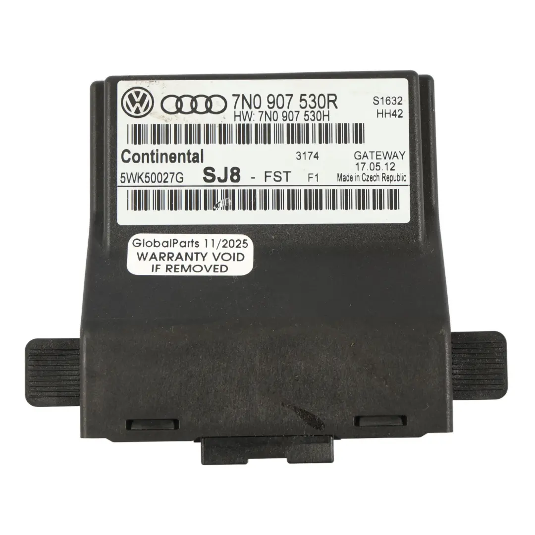 Gateway Unidad Control Módulo ECU para VW Volkswagen Golf 6 Seat Altea 5P1 con número de pieza 7N0907530R VW Volkswagen Golf 6 Seat Altea 5P1 Gateway Unidad Control Módulo ECU - SKU 7N0907530R - Número de pieza 7N0907530R