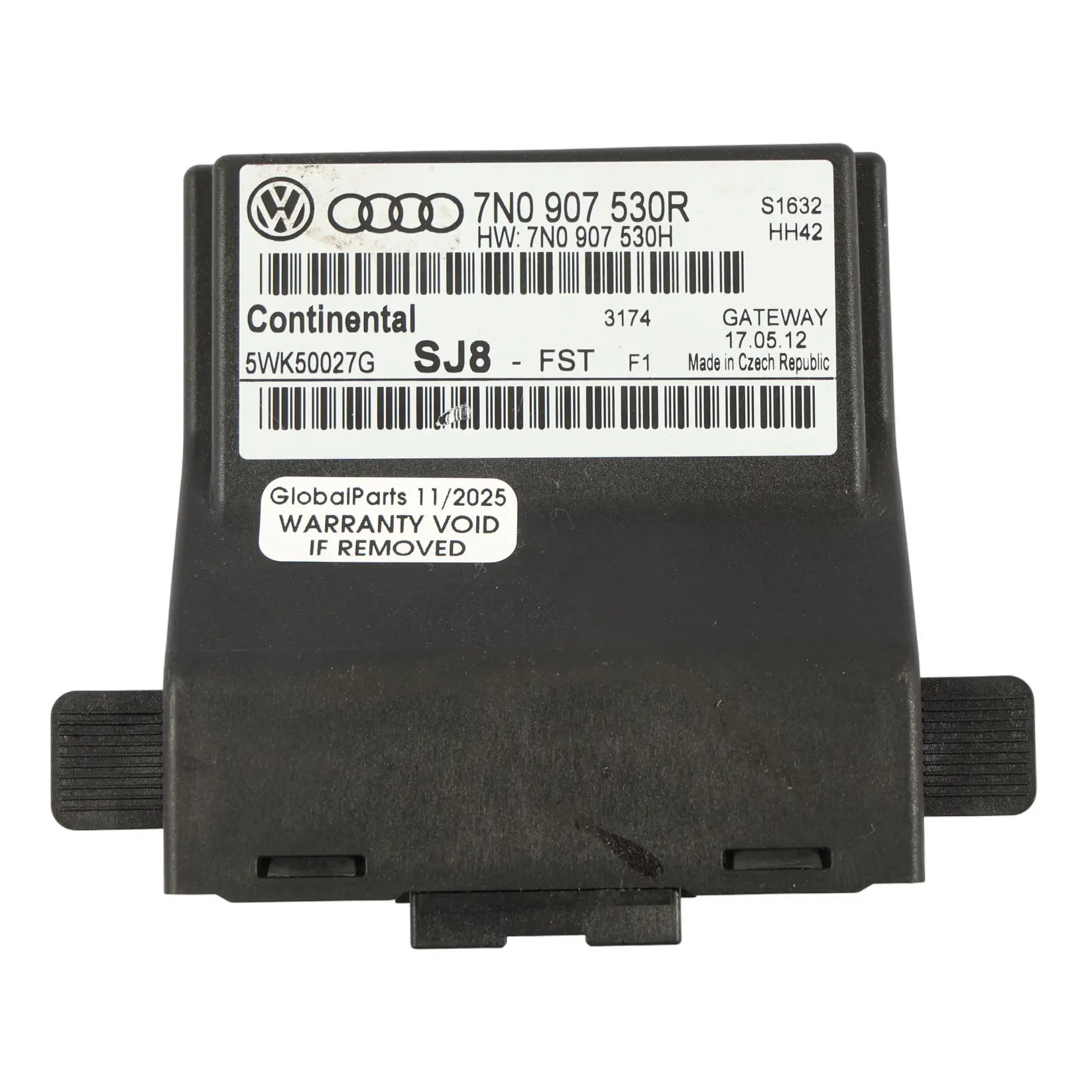 VW Volkswagen Golf 6 Seat Altea 5P1 Gateway Unidad Control Módulo ECU 7N0907530R