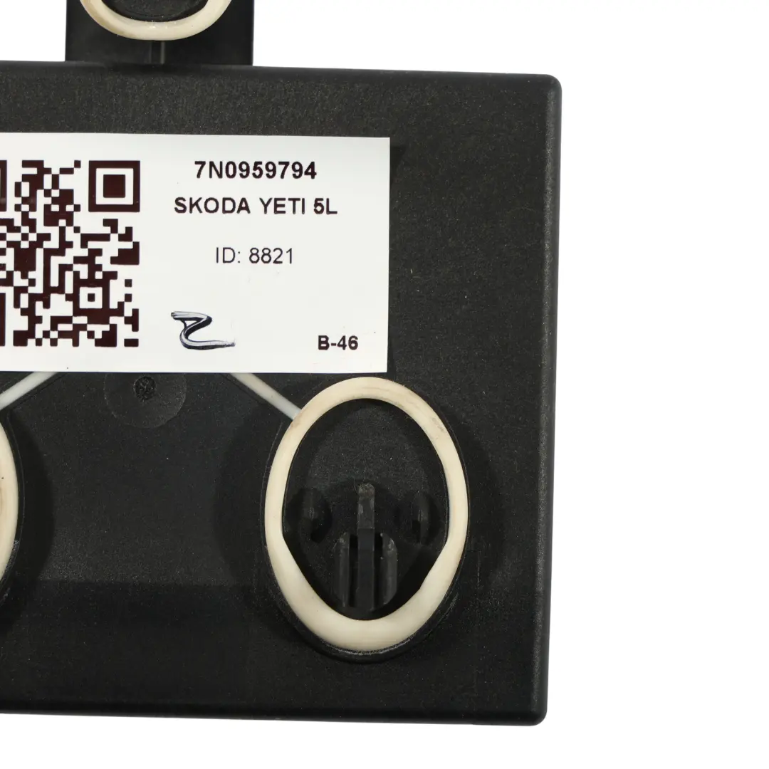 Skoda Yeti 5L Module De Commande ECU De Porte Arrière Droite - SKU 7N0959794 - Numéro de pièce 7N0959794