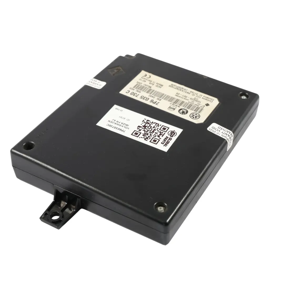 Skoda Superb Seat Ibiza 6J Módulo Control De Interfaz Bluetooth ECU - SKU 7P6035730C - Número de pieza 7P6035730C