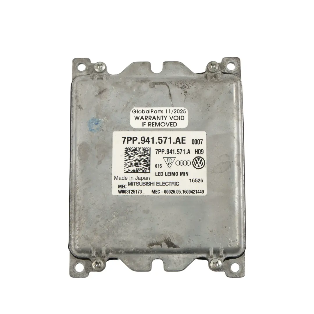 Volkswagen Polo AW Scheinwerfer Elektrische Ballast Modul - SKU 7PP941571AE - Teilenummer 7PP941571AE