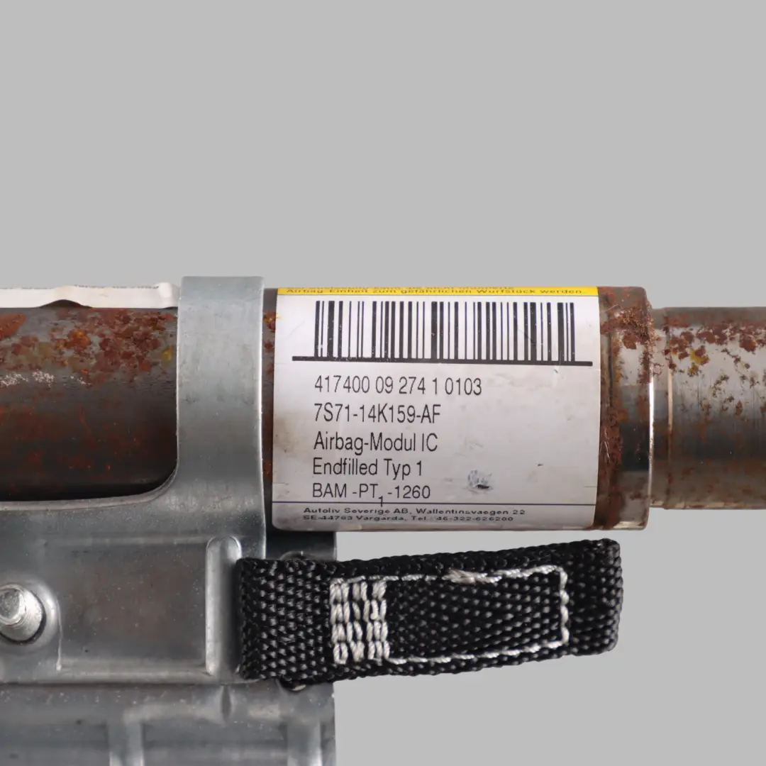 Mk4 Head Roof Curtain Air Module Right O/S to Ford Mondeo with Part number 7S71-14K159-AF Ford Mondeo Mk4 Head Roof Curtain Air Module Right O/S - SKU 7S71-14K159-AF - Part number 7S71-14K159-AF