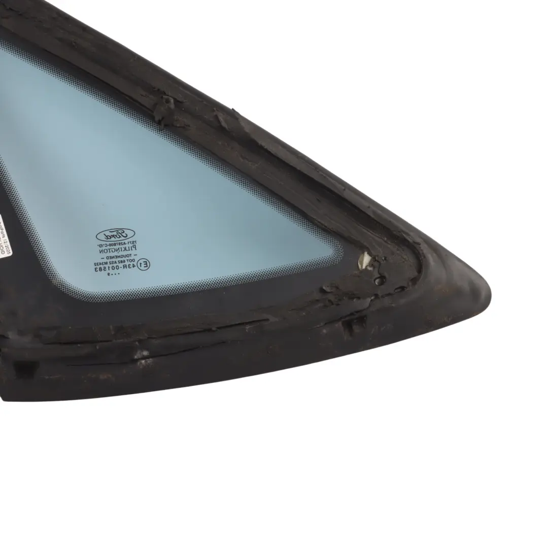 Ford Mondeo Mk4 Quarter Side Window Glass Rear Right O/S AS2 Blue 7S71A297B00CG - SKU 7S71-A297B00-CG - Part number 7S71-A297B00-CG
