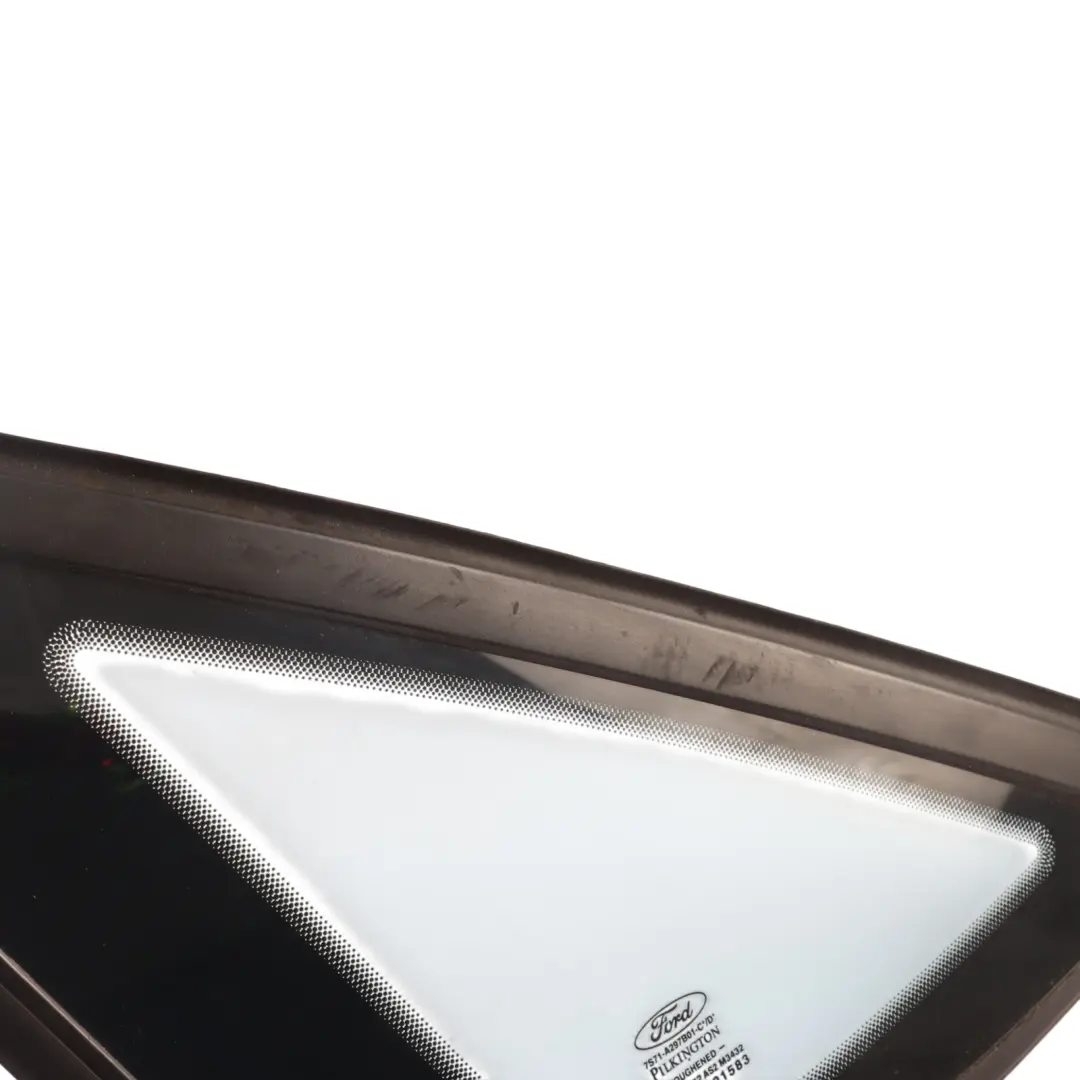 Ford Mondeo Mk4 Quarter Side Window Glass Rear Left N/S AS2 Blue 7S71A297B01CG - SKU 7S71-A297B01-CG - Part number 7S71-A297B01-CG
