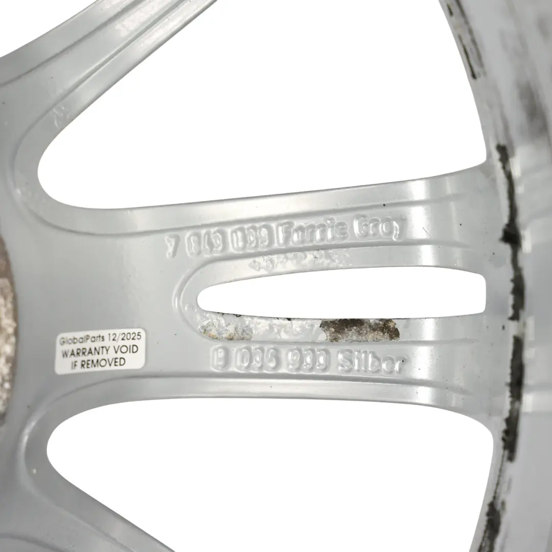 BMW E90 E91 E92 E93 Llanta de Aleacion Delantera 18" 8J M Spider Spoke 193 - SKU 8036933-2 - Número de pieza 8036933