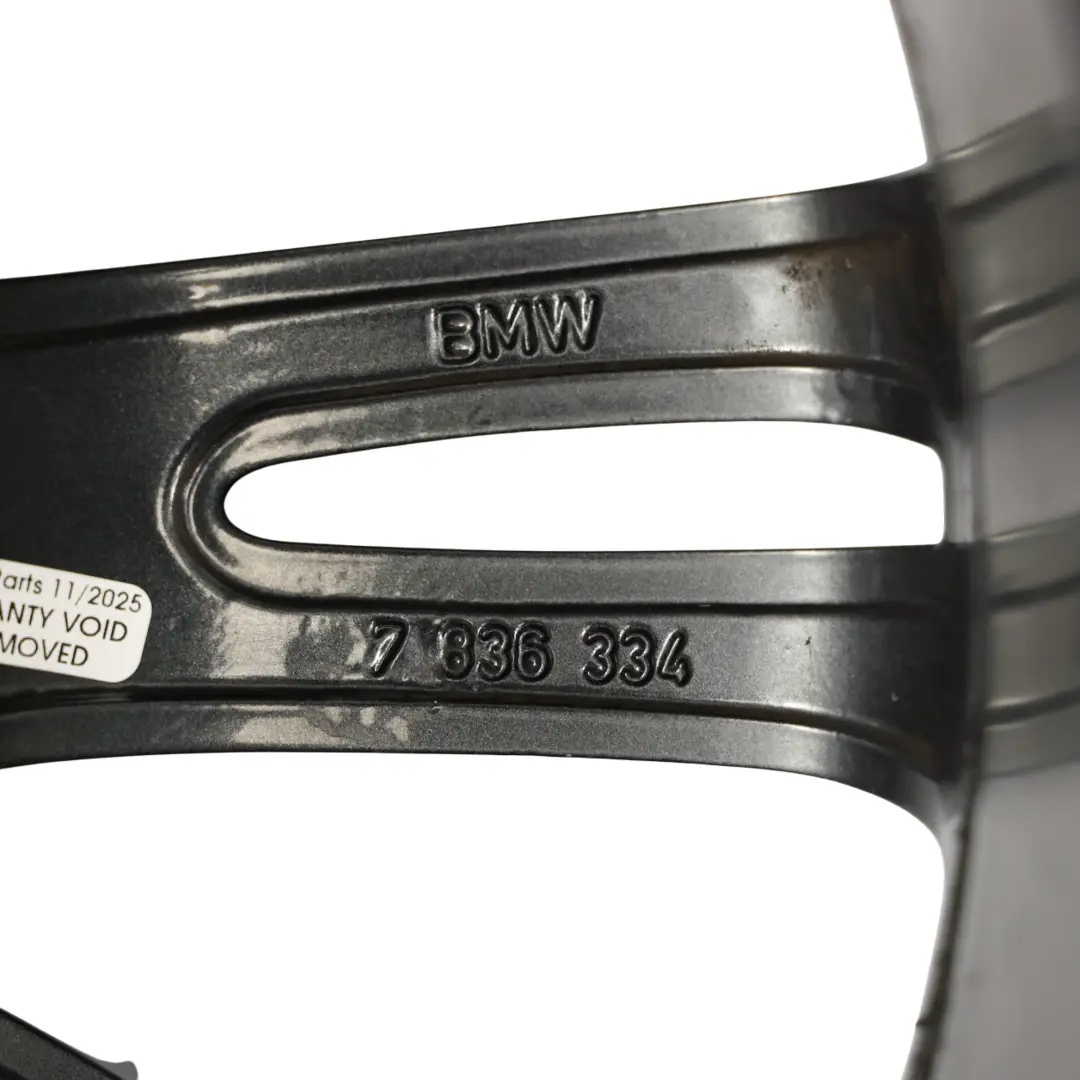 BMW E90 E91 Gris Arrière Alliage arrière Jantes 18" 193 8,5J ET:37 - SKU 8036934-7 - Numéro de pièce 8036934