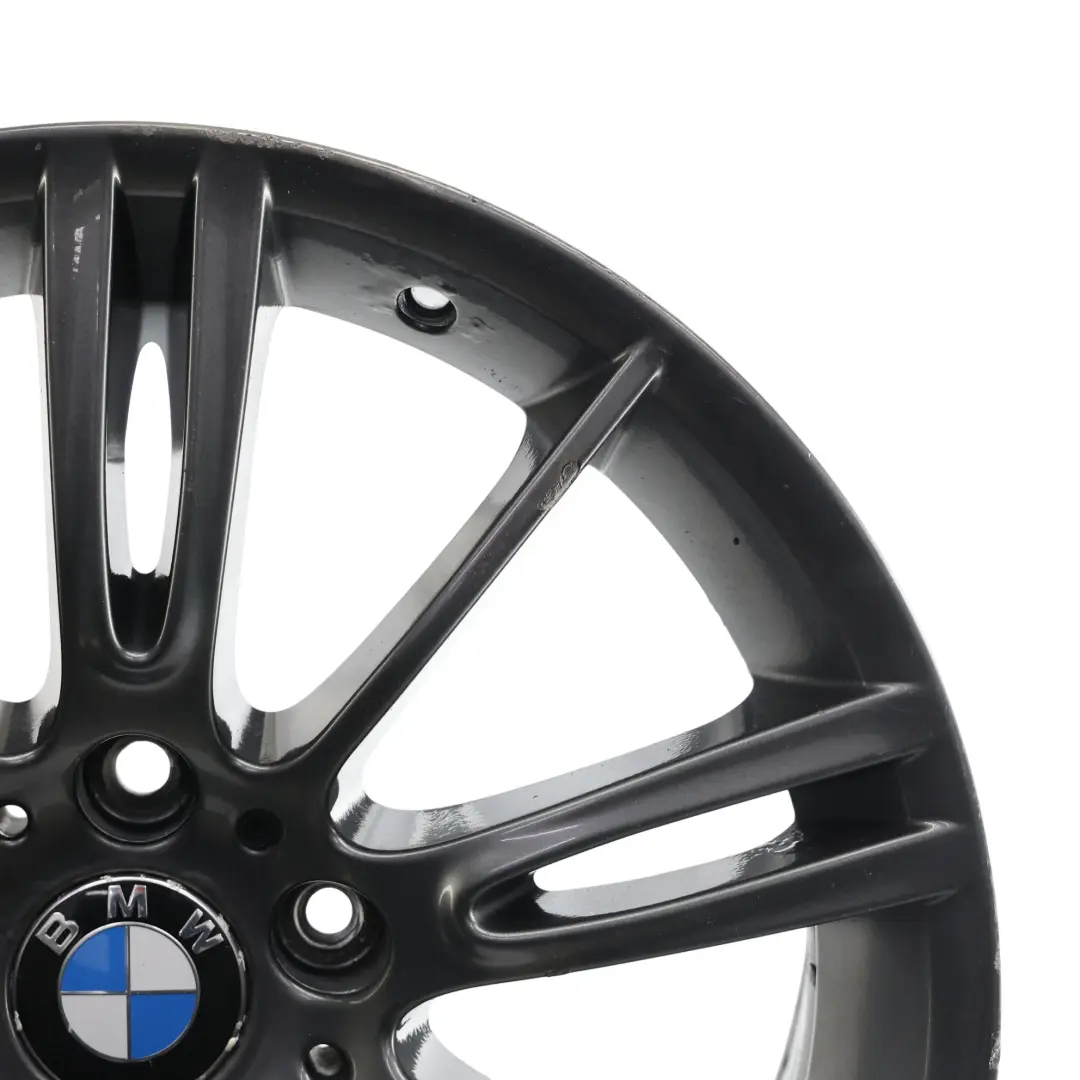 Gris llanta aleación trasera 18 "M Spider Spoke 8,5J ET:37 para BMW E90 E91 con número de pieza 8036934 BMW E90 E91 Gris llanta aleación trasera 18 "M Spider Spoke 8,5J ET:37 - SKU 8036934-7 - Número de pieza 8036934