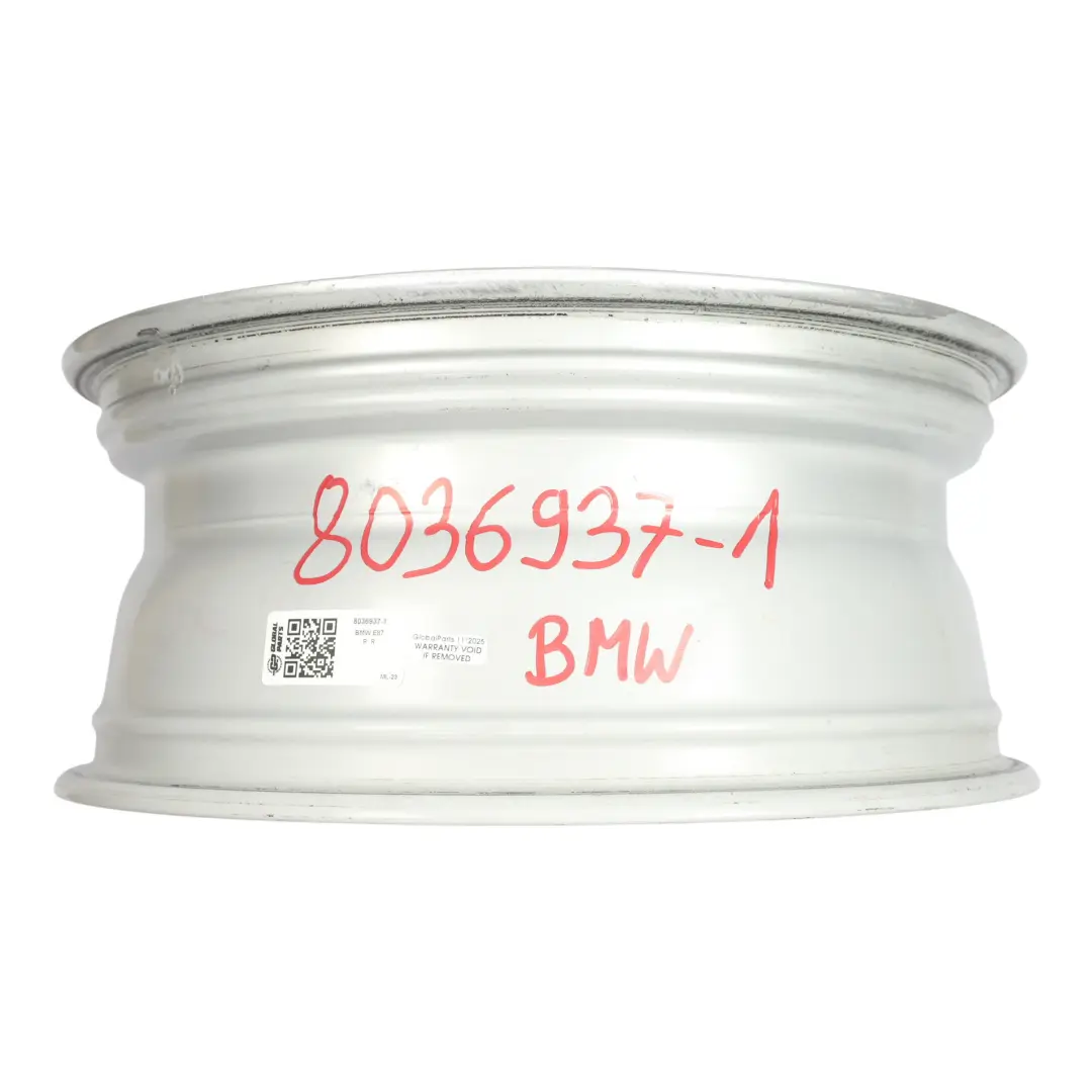 BMW 1 er E81 E82 E87 E88 Scheibenrad Leichtmetall 17" M Doppelspeiche 207 7J - SKU 8036937-1 - Teilenummer 8036937