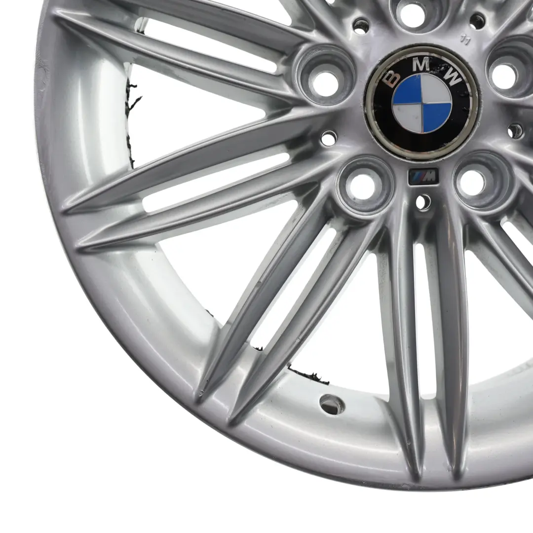 Wheel Rim BMW E81 E82 E87 E88 Rear Alloy 17" 7,5J ET:47 M Double Spoke 207 - SKU 8036938-5 - Part number 8036938