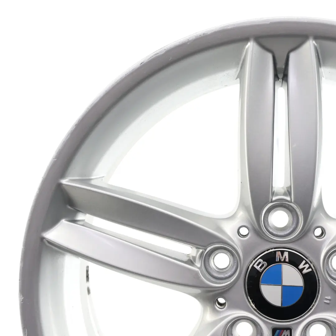 Leichtmetallfelge Vorne 18" 7,5J M Doppelspeiche 208 für BMW E81 E87 mit Teilenummer 8036939 BMW E81 E87 Leichtmetallfelge Vorne 18" 7,5J M Doppelspeiche 208 - SKU 8036939-2 - Teilenummer 8036939