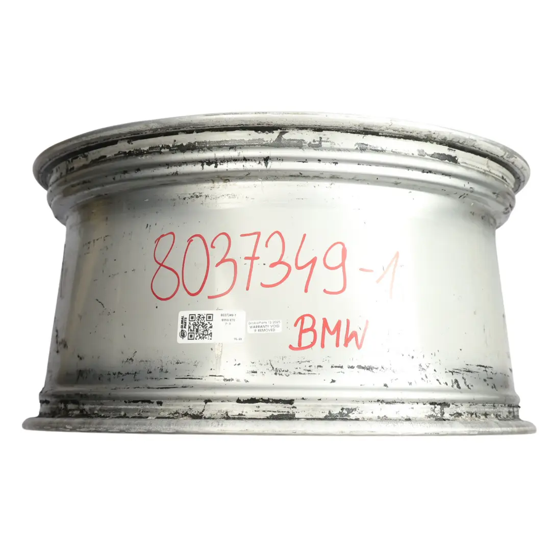 Argento Cerchio anteriore in lega 20" M V-spoke 227 10J ET:40 per BMW X5 E70 con numero di parte 8037349 BMW X5 E70 Argento Cerchio anteriore in lega 20" M V-spoke 227 10J ET:40 - SKU 8037349-1 - Numero di parte 8037349