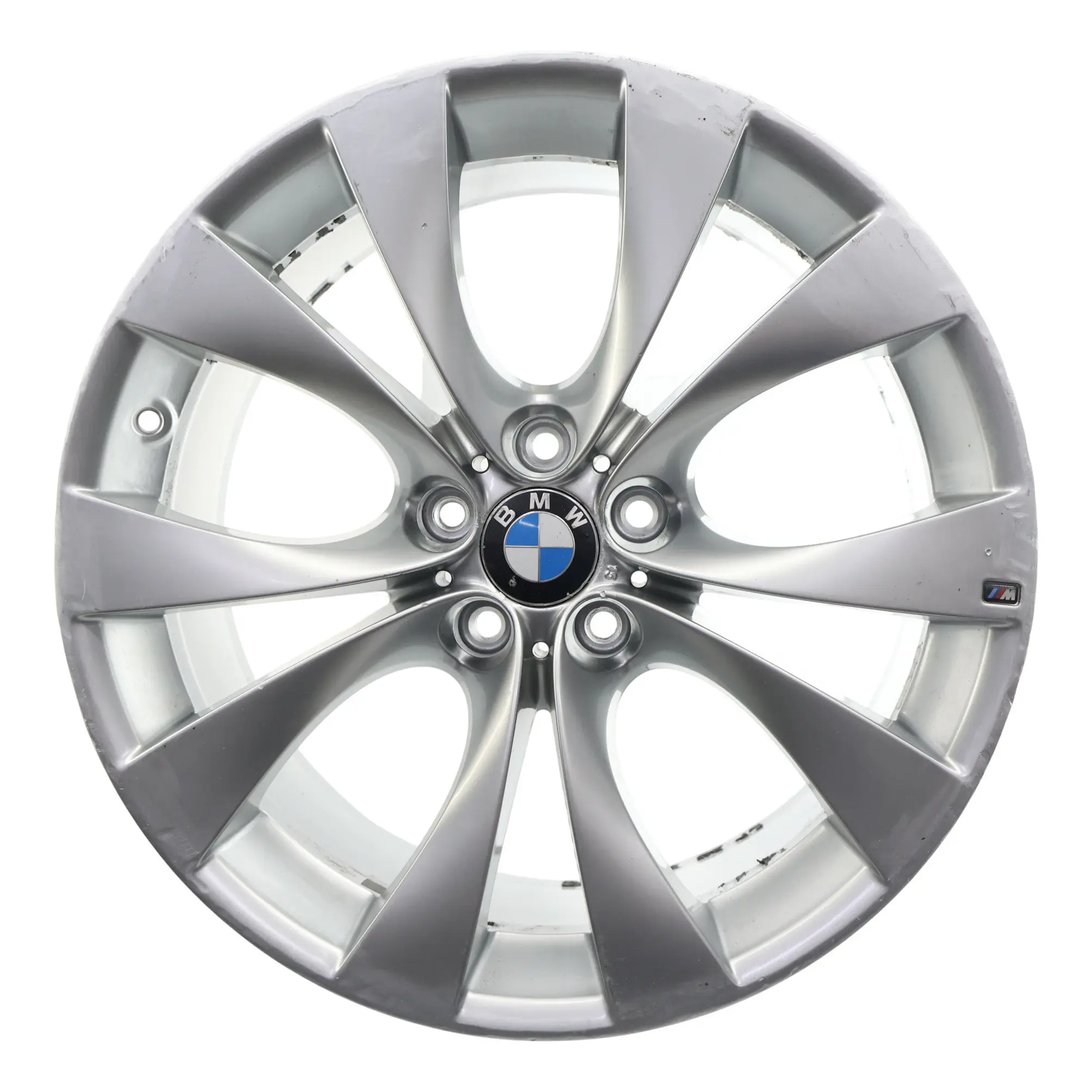 BMW X5 E70 Silver Front Wheel Alloy Rim 20" M V-spoke 227 10J ET:40 8037349