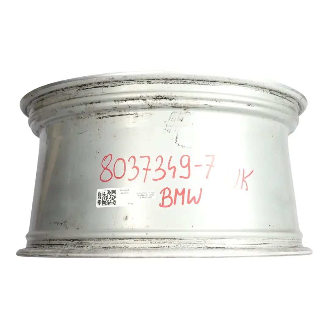 Front Wheel Alloy Rim 20" M V-spoke 227 10J ET:40 to BMW X5 E70 Silver with Part number 8037349 BMW X5 E70 Silver Front Wheel Alloy Rim 20" M V-spoke 227 10J ET:40 - SKU 8037349-7 - Part number 8037349