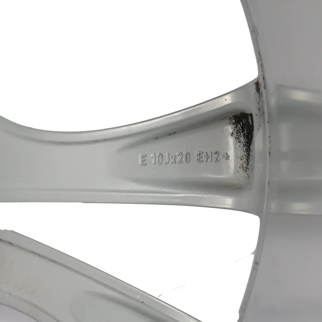 Front Wheel Alloy Rim 20" M V-spoke 227 10J ET:40 to BMW X5 E70 Silver with Part number 8037349 BMW X5 E70 Silver Front Wheel Alloy Rim 20" M V-spoke 227 10J ET:40 - SKU 8037349-7 - Part number 8037349