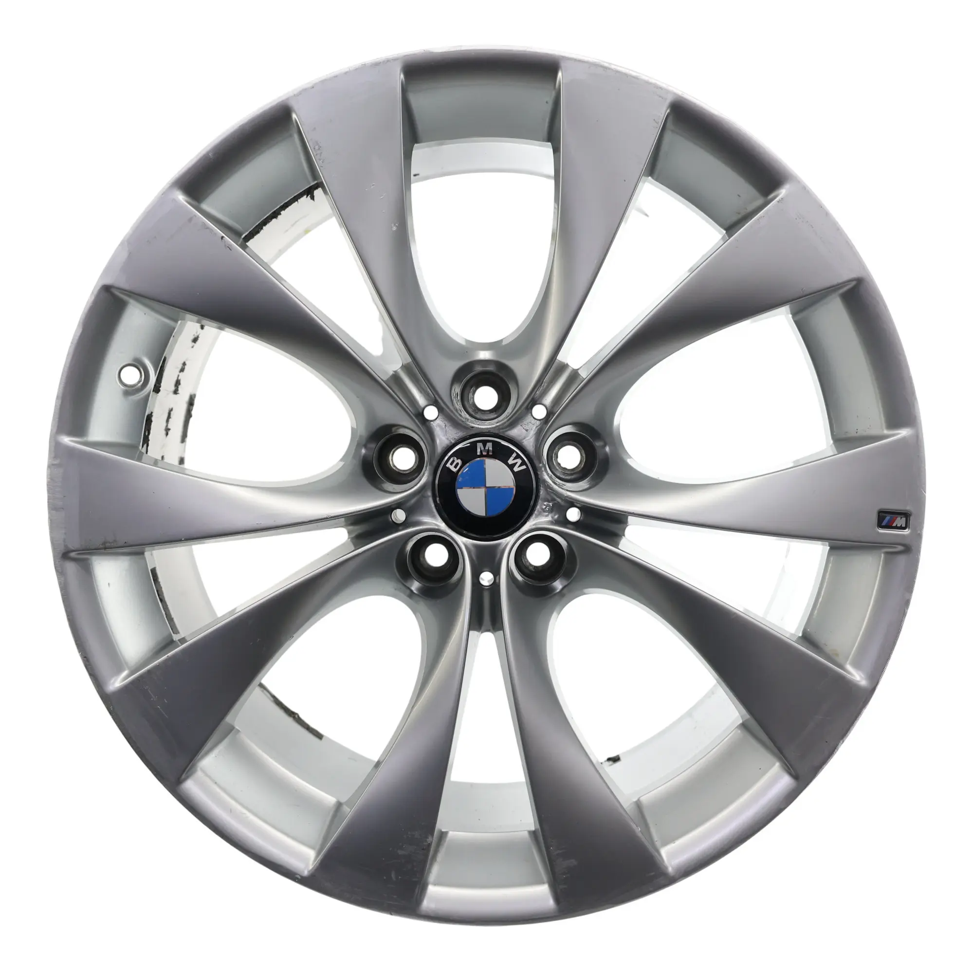 BMW X5 E70 Srebrna Tylna Felga Aluminiowa 20" M 227 ET:35 11J 8037350
