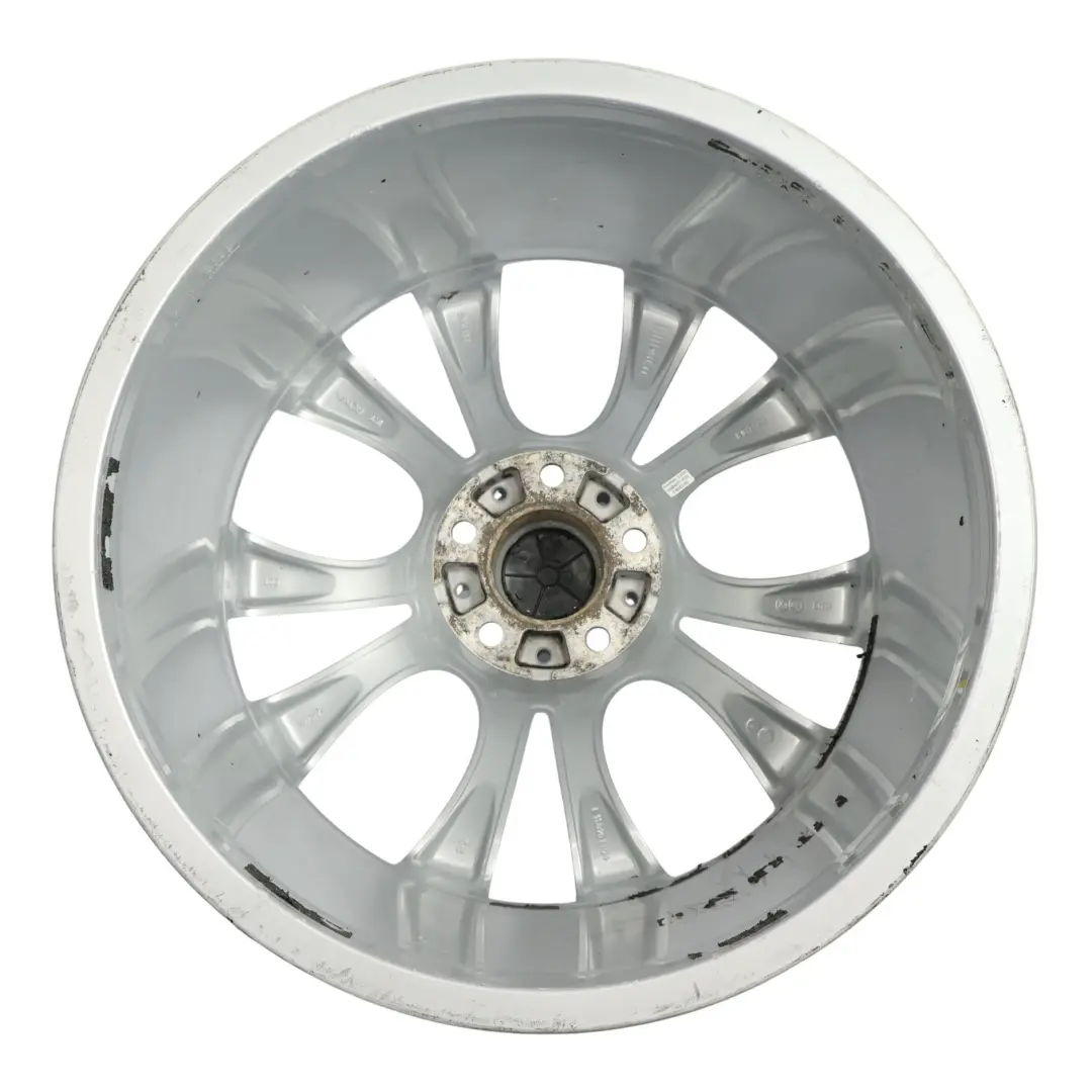 Alloy Rim 20" M V-spoke 227 ET:35 11J to BMW X5 E70 Silver Rear Wheel with Part number 8037350 BMW X5 E70 Silver Rear Wheel Alloy Rim 20" M V-spoke 227 ET:35 11J - SKU 8037350-1 - Part number 8037350