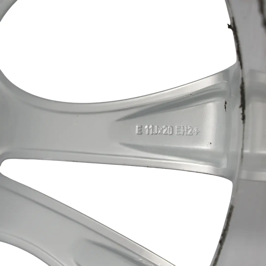 Argento Cerchio posteriore lega 20" M V-spoke 227 ET:35 11J per BMW X5 E70 con numero di parte 8037350 BMW X5 E70 Argento Cerchio posteriore lega 20" M V-spoke 227 ET:35 11J - SKU 8037350-1 - Numero di parte 8037350