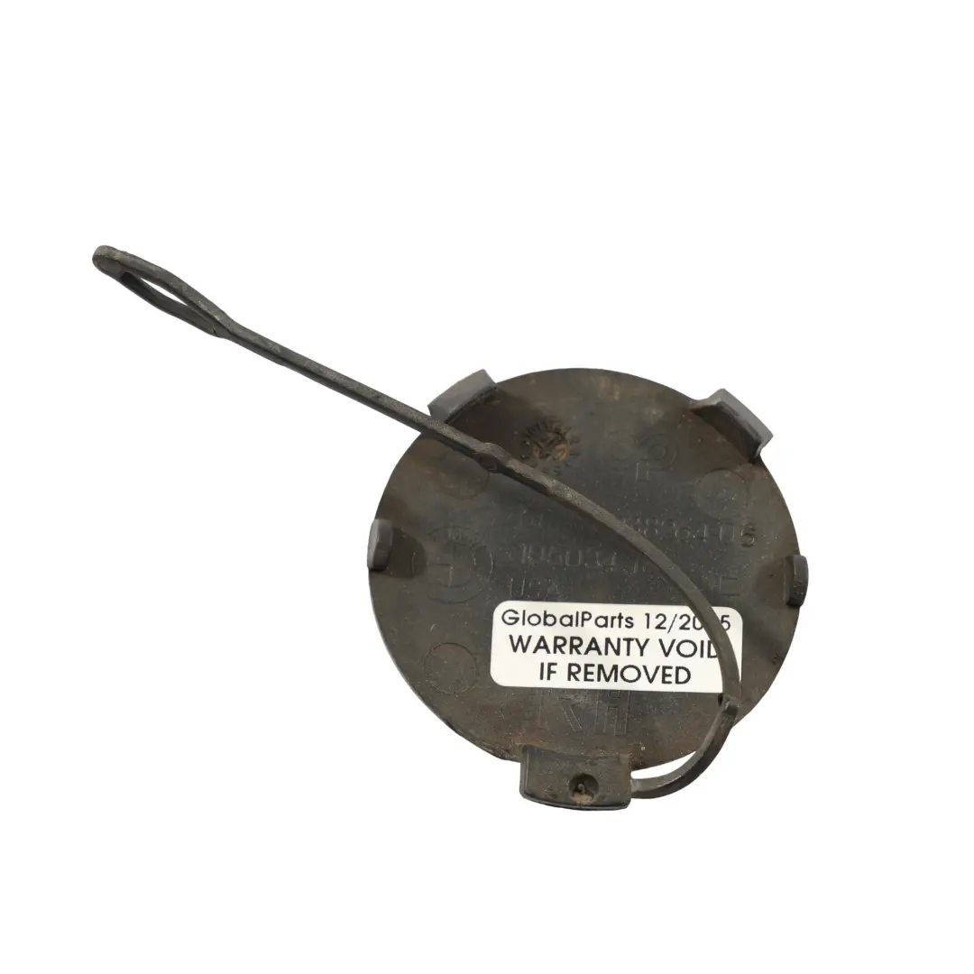 BMW X5 E70 Cache D'Anneau De Remorquage Pare Chocs Avant Droit Gris Sidéral A52 - SKU 8038264-SCG - Numéro de pièce 8038264