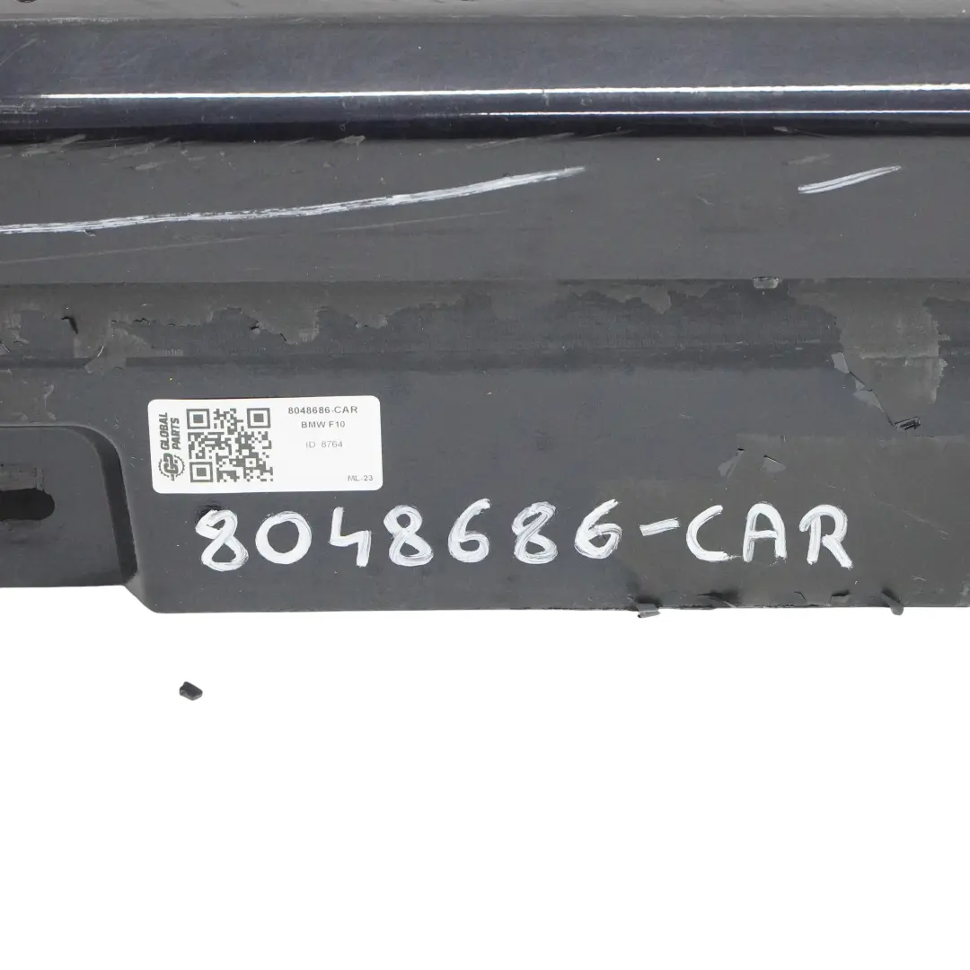 BMW F10 F11 Seitenschweller Abdeckung M Sport M5 Rechts Carbonschwarz - 416 - SKU 8048686-CAR - Teilenummer 8048686