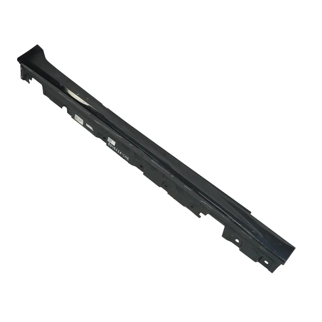 BMW F10 F11 Side Skirt M Sport M5 Sill Cover Panel Right O/S Carbon Black - 416 - SKU 8048686-CAR - Part number 8048686