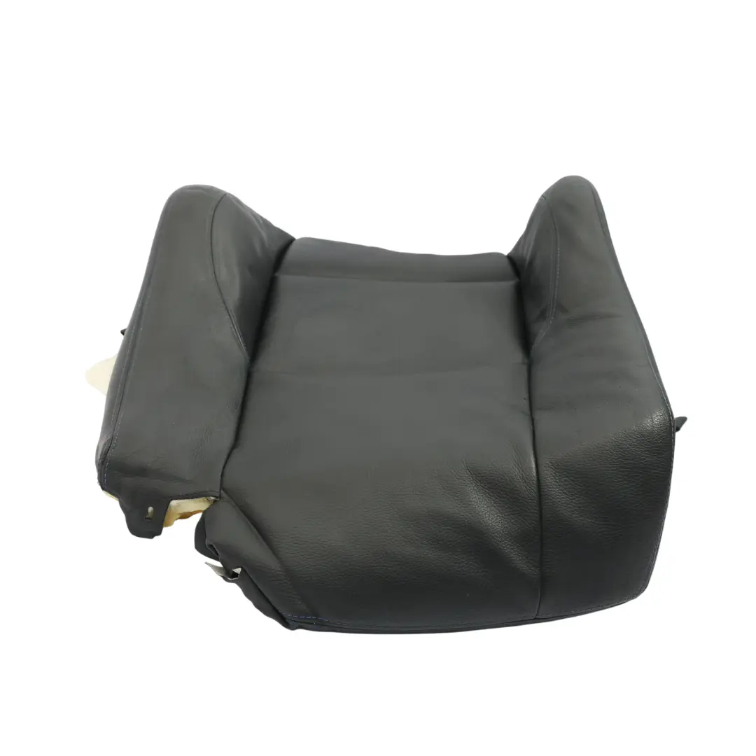 BMW E93 LCI M Sport Front Seat Backrest Cover Leather Dakota Black Left N/S - SKU 8053925 - Part number 8053925