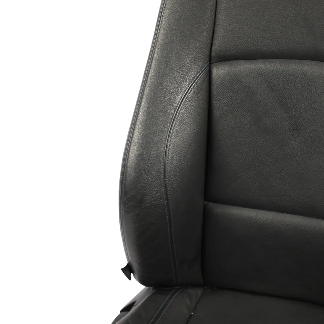 BMW E88 Cabrio M Sport Vordersitz Rechts Leder Boston Schwarz Blau - SKU 8053970-2 - Teilenummer 8053970