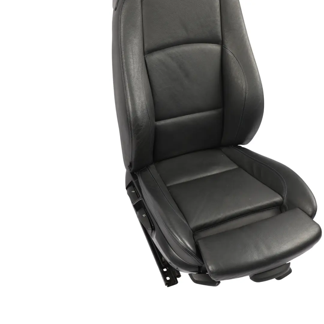 BMW E88 Cabrio M Sport Vordersitz Rechts Leder Boston Schwarz Blau - SKU 8053970-2 - Teilenummer 8053970