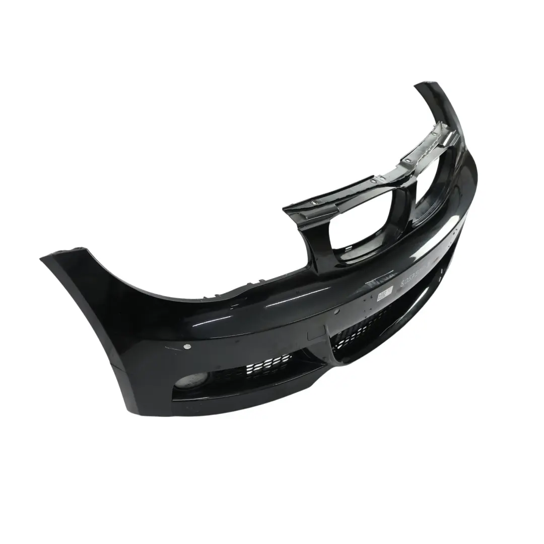 BMW E82 E88 Przedni Zderzak M-Pakiet Black Sapphire Czarny Metalik - 475 - SKU 8057507-BS - Numer Części 8057507