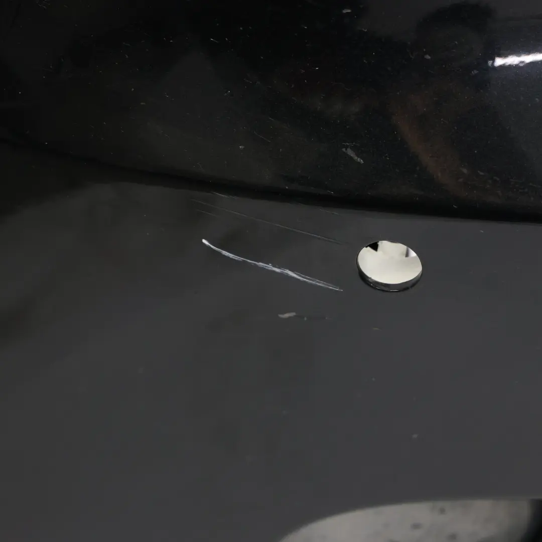 BMW E82 E88 Przedni Zderzak M-Pakiet Black Sapphire Czarny Metalik - 475 - SKU 8057507-BS - Numer Części 8057507