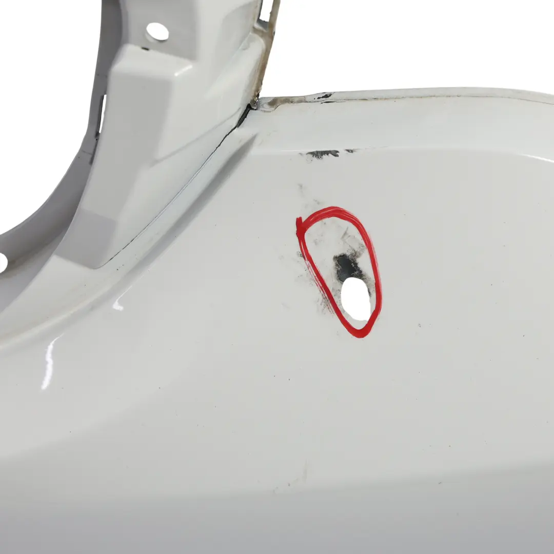 BMW F32 F33 F36 Front Bumper Trim Panel Cover Alpinweiss 3 White - 300 - SKU 8060879-AW - Part number 8060879