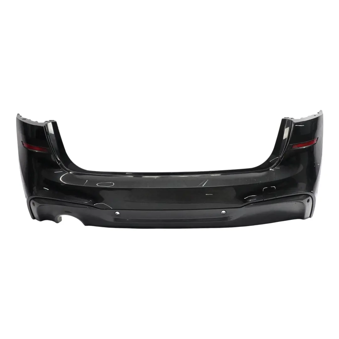 Bumper M Sport Trim Panelling PDC Black Sapphire Metallic - 475 to BMW F45 Rear with Part number 8063358 BMW F45 Rear Bumper M Sport Trim Panelling PDC Black Sapphire Metallic - 475 - SKU 8063358-BS - Part number 8063358