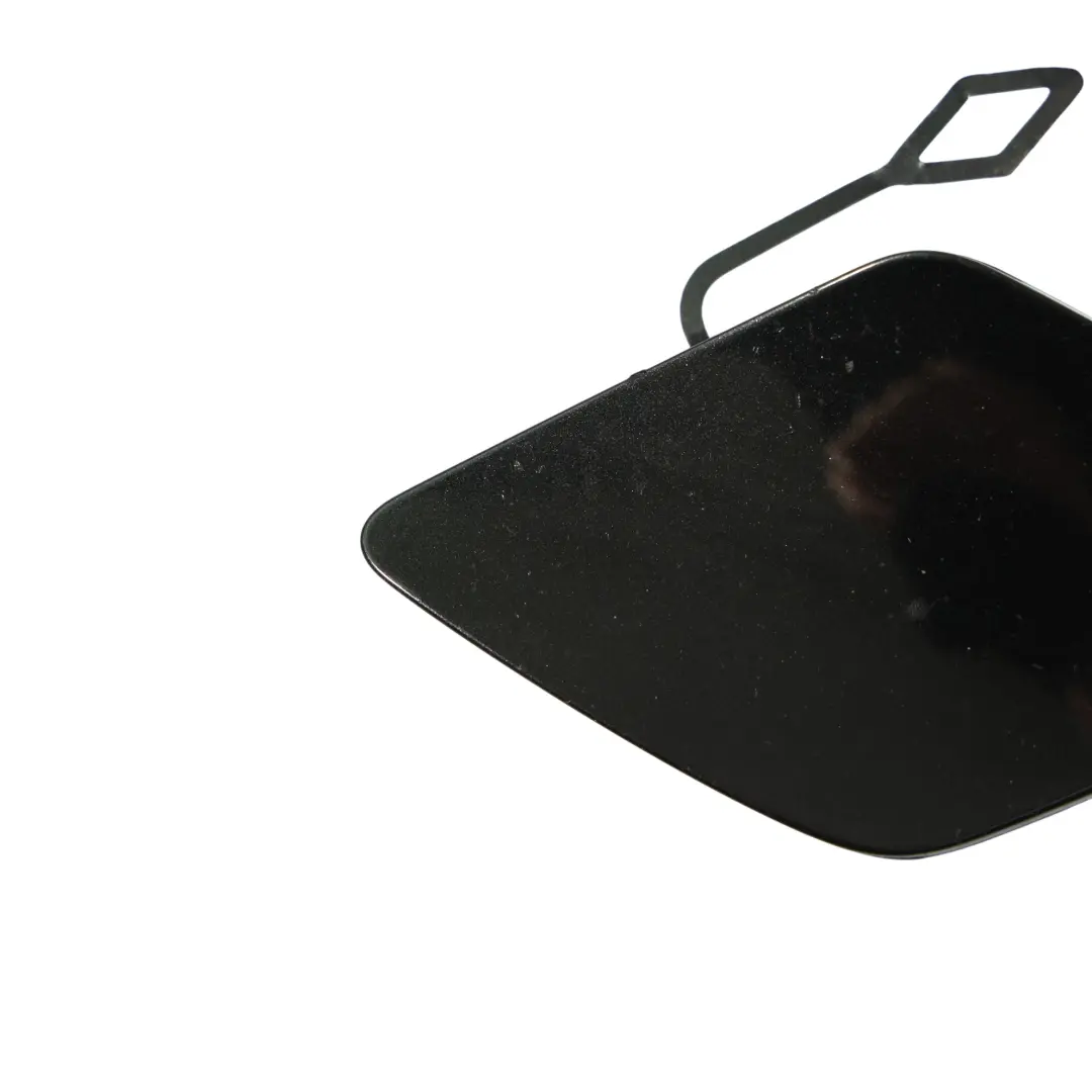 Front Bumper Flap Towing Eye Black Sapphire Metallic 475 to BMW F30 F31 M Sport with Part number 8067961 BMW F30 F31 M Sport Front Bumper Flap Towing Eye Black Sapphire Metallic 475 - SKU 8067961-BS - Part number 8067961