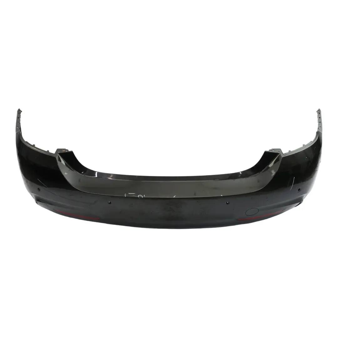 BMW F32 F33 M Sport Rear Bumper Trim Panel PDC Citrin Black Metallic - X02 - SKU 8073078-CIT - Part number 8073078