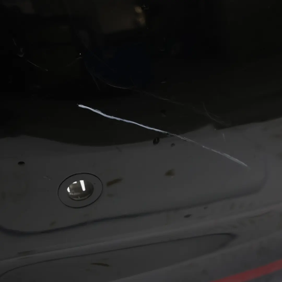 BMW F32 F33 M Sport Rear Bumper Trim Panel PDC Citrin Black Metallic - X02 - SKU 8073078-CIT - Part number 8073078