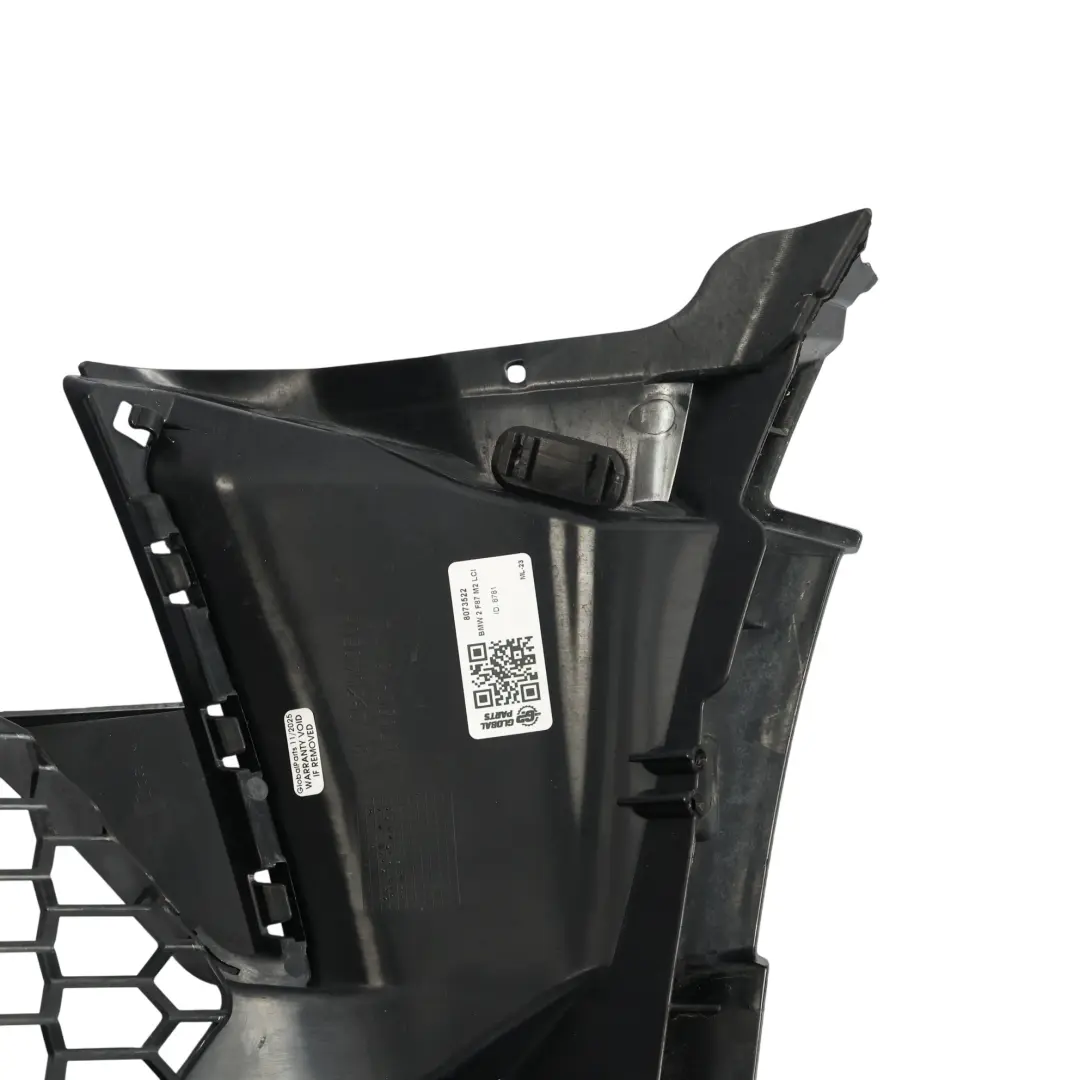 Vorne Stoßstange Grill Unteres Gitter Rechts für BMW F87 M2 LCI CS mit Teilenummer 8073522 BMW F87 M2 LCI CS Vorne Stoßstange Grill Unteres Gitter Rechts - SKU 8073522 - Teilenummer 8073522