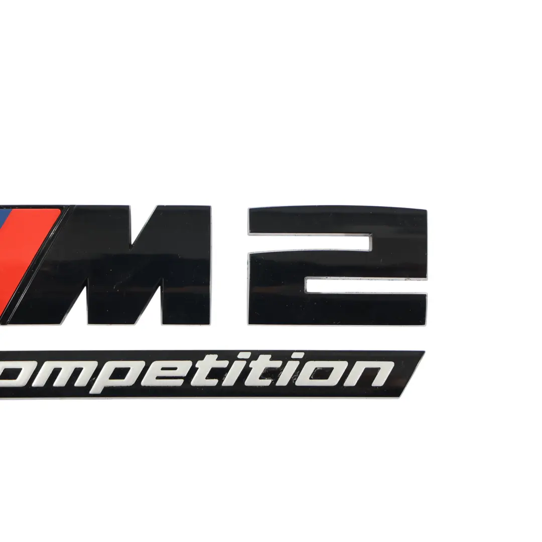 BMW F87 M2 Heck Klappe Kofferraum Deckel Emblem Abzeichen M2 Competition - SKU 8079564 - Teilenummer 8079564