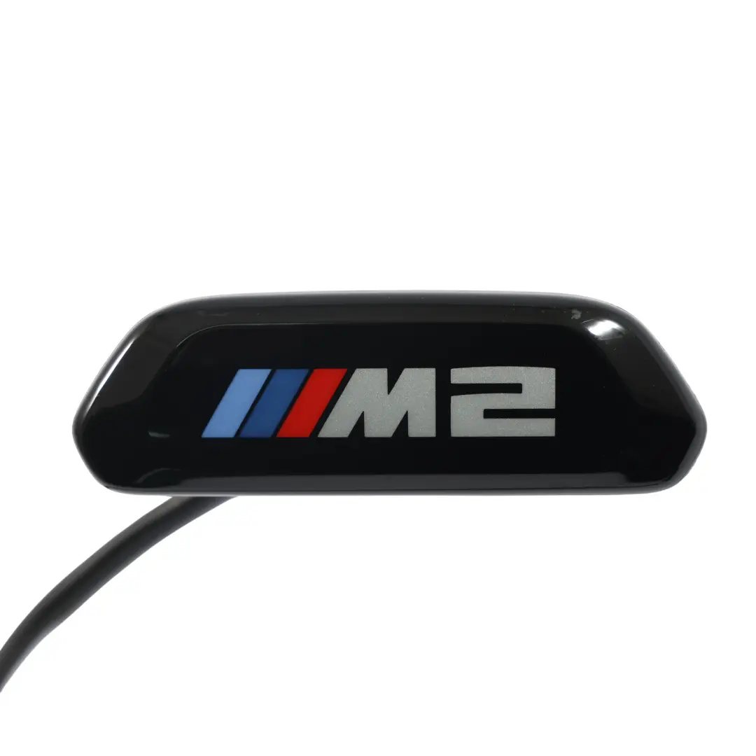 BMW F87 M2 Seat Backrest Trim M Competition Plaque Badge Emblem Illuminated - SKU 8089596 - Part number 8089596