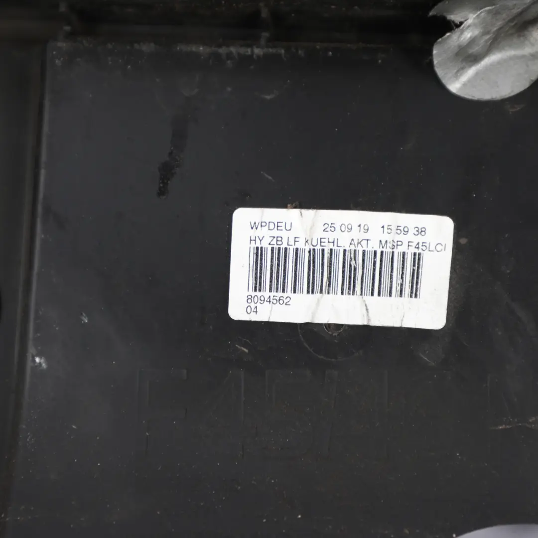 BMW F45 LCI 225xe Front Panel Air Duct Top Cooling Flap Control - SKU 8094562-1 - Part number 8094562