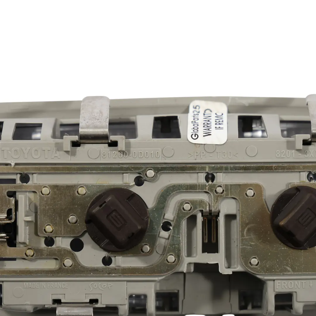 Toyota Yaris MK1 Vorne Dachhimmel Innenraum Dach Leuchte Grau - SKU 812600D010 - Teilenummer 812600D010