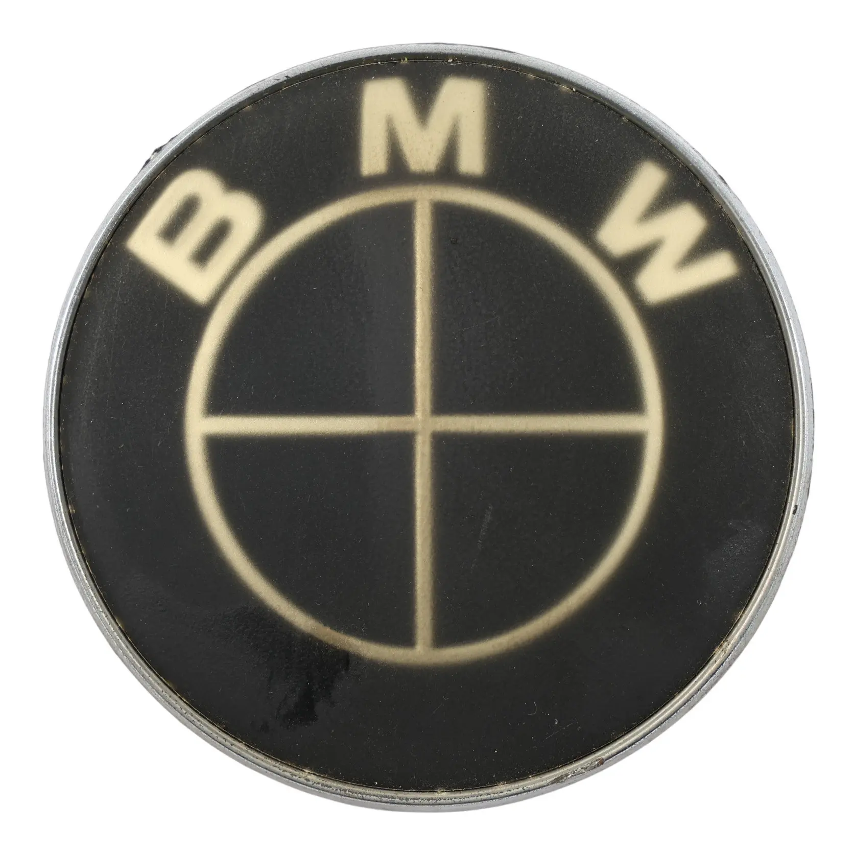 BMW E60 E87 E90 E91 F10 Emblem Motorhaube Abzeichen Logo Plaque Schwarz 8132375