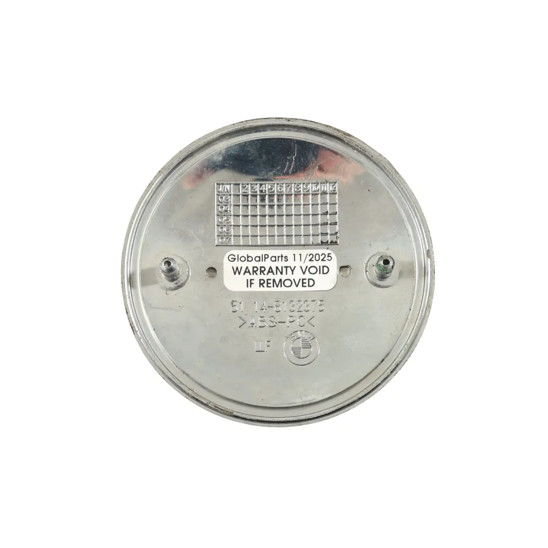 BMW E60 E87 E90 E91 E92 F10 Emblème Plaque Logo Capot Coffre Noir - SKU 8132375-13 - Numéro de pièce 8132375