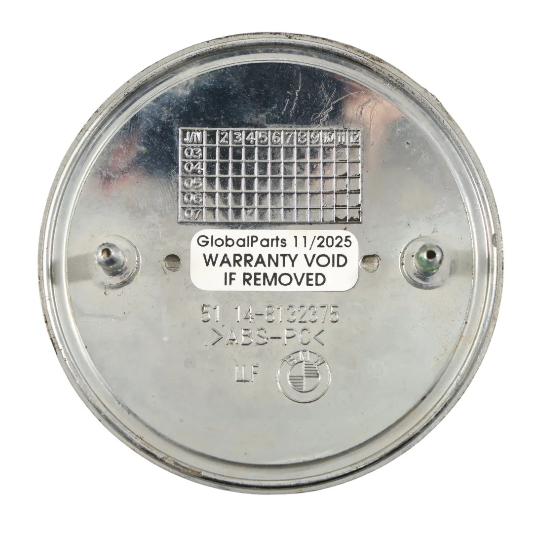 BMW E60 E87 E90 E91 F10 Emblem Motorhaube Abzeichen Logo Plaque Schwarz - SKU 8132375-13 - Teilenummer 8132375