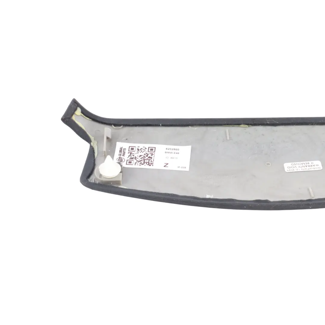 Third Stoplamp Stop Lamp Brake Cover Trim Black to BMW E46 Rear with Part number 8202860 BMW E46 Rear Third Stoplamp Stop Lamp Brake Cover Trim Black - SKU 8202860 - Part number 8202860