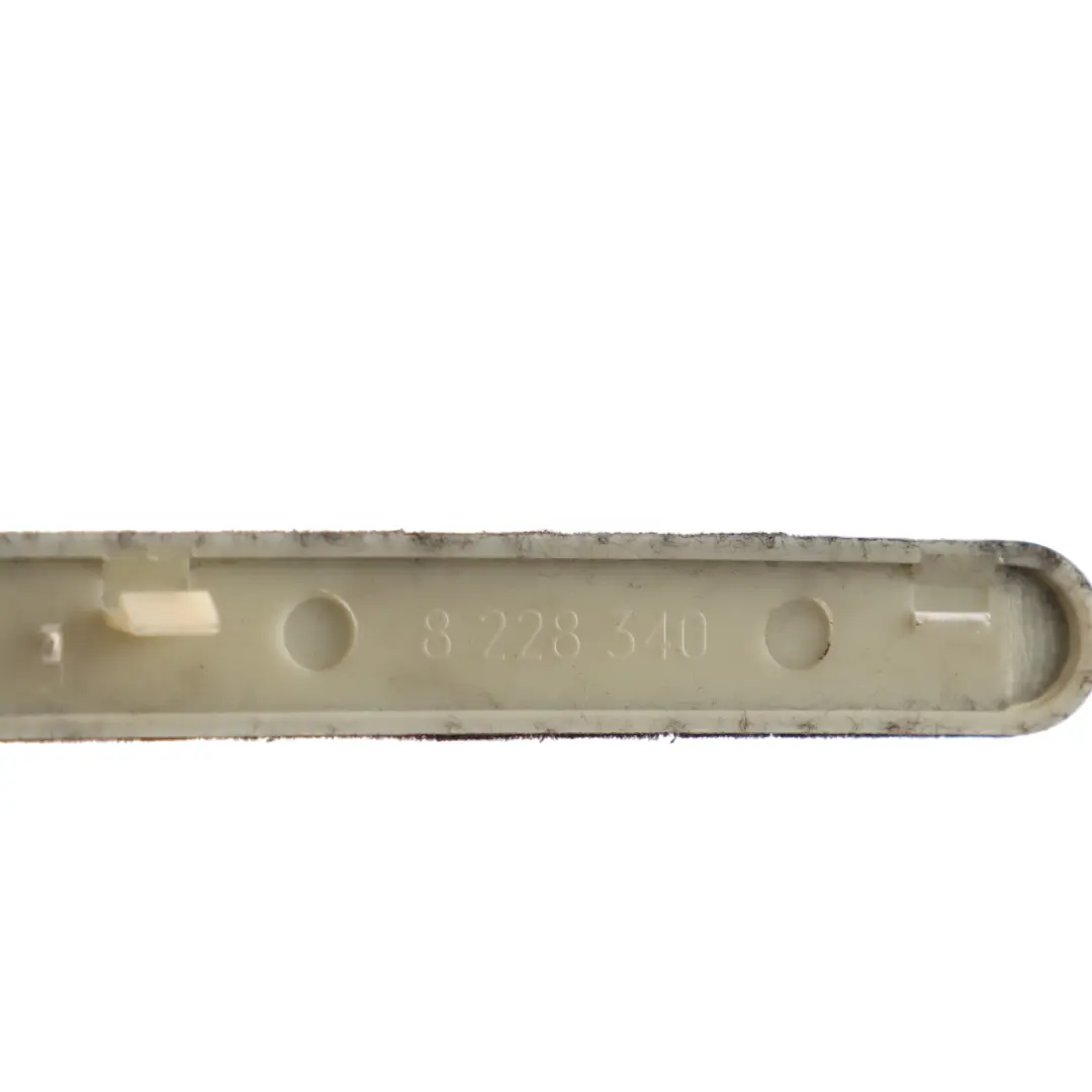 BMW E46 Coupe Front A-Pillar Cover Trim Strip Black - SKU 8228340 - Part number 8228340