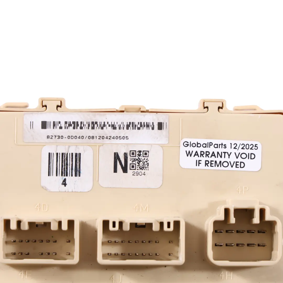 Toyota Yaris Mk1 Sicherung Relais Box Steuereinheit Modul - SKU 827300D040 - Teilenummer 827300D040