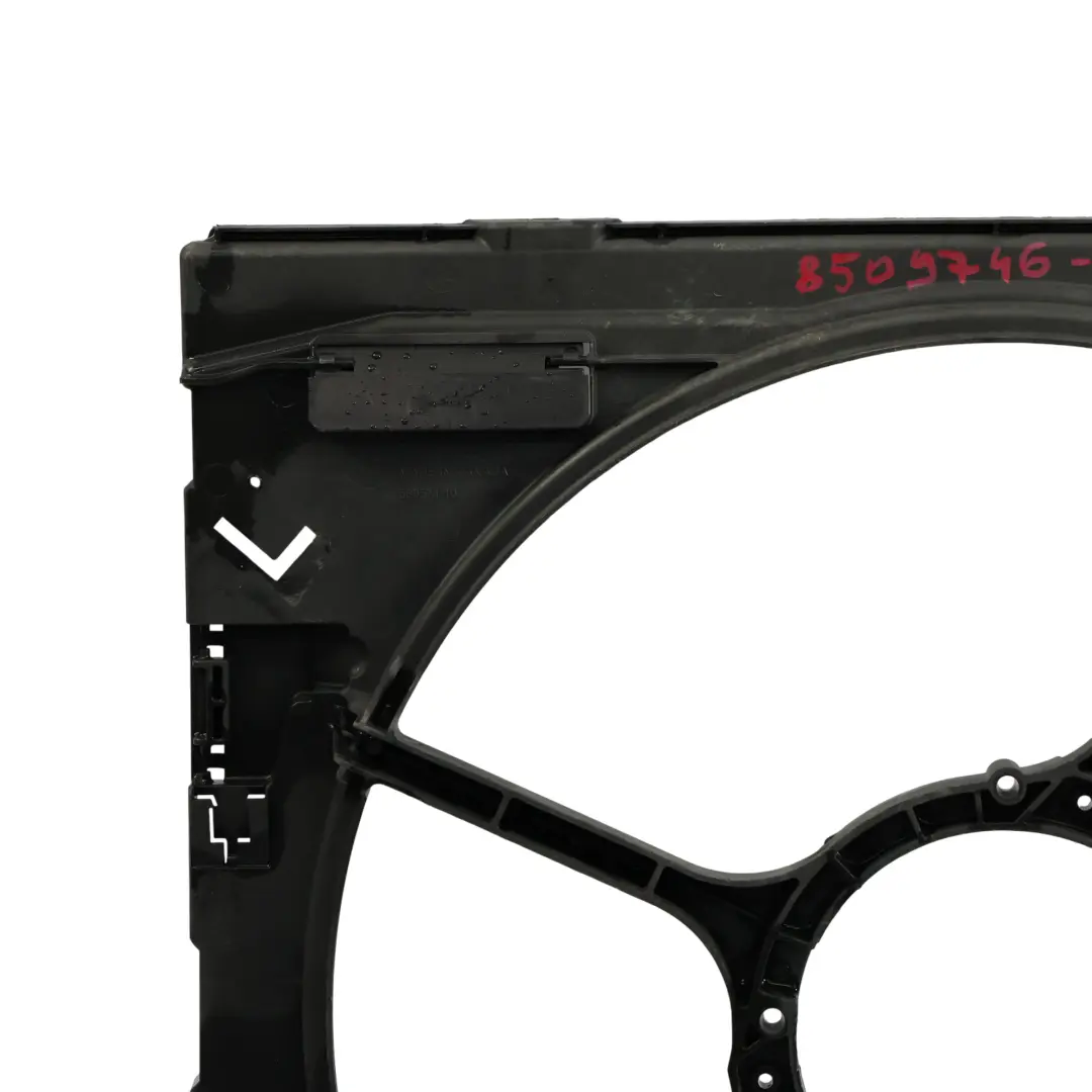M57N2 Motore Raffreddamento Ventola Copertura Surround per BMW X5 E70 3.0D con numero di parte 8509746 BMW X5 E70 3.0D M57N2 Motore Raffreddamento Ventola Copertura Surround - SKU 8509746-4 - Numero di parte 8509746