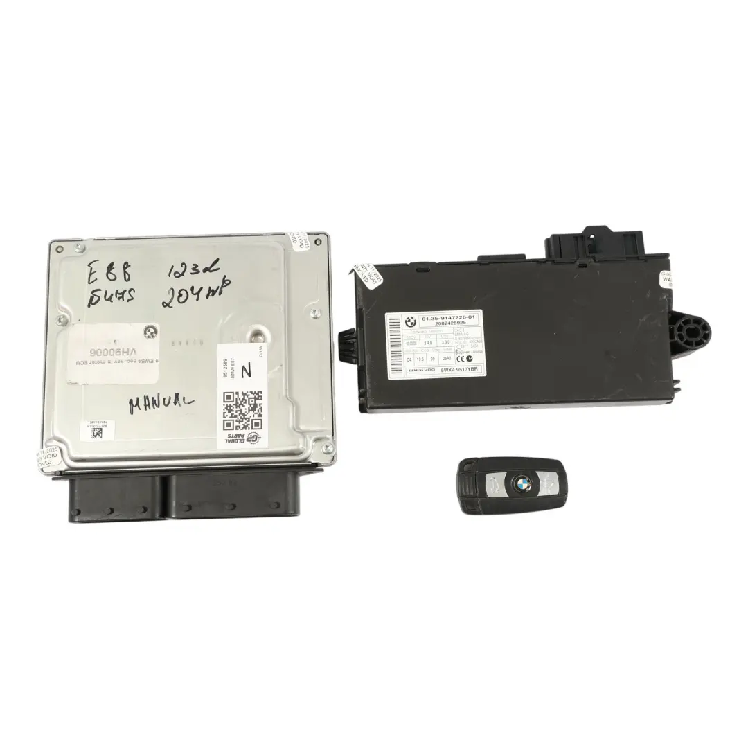 N47S 123D 204HP Unità Motore ECU Kit DDE Manuale per BMW E81 E82 E87 LCI E88 con numero di parte 8512589 BMW E81 E82 E87 LCI E88 N47S 123D 204HP Unità Motore ECU Kit DDE Manuale - SKU 8512589 - Numero di parte 8512589